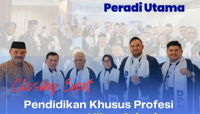 Penutupan Acara Pendidikan Khusus Profesi Advokat (PKPA) dan Ujian Profesi Advokat (UPA) 