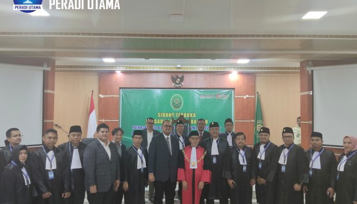 Sumpah Advokat Peradi Utama di Pengadilan Tinggi Banten